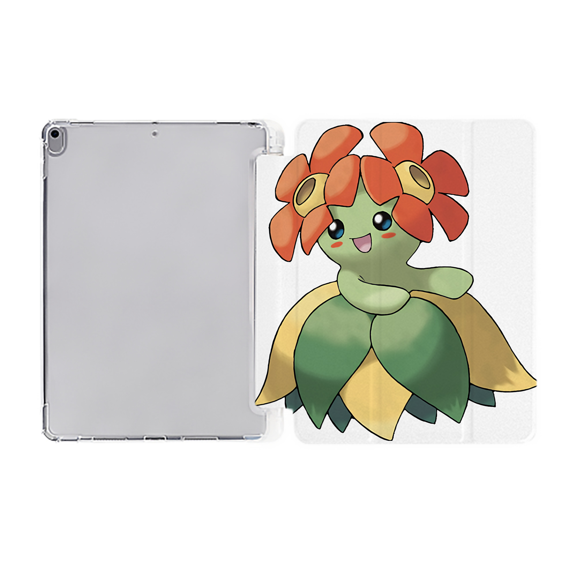 （画像用） ポケットモンスター Pokémon IPad ケース ペン収納付き 三つ折りスタンド PUレザー×シリコン 対応機種9.5/10.5/10.9インチ